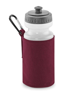 10 x Water Bottles & Holders by Quadra in Burgundy by Print Lab Deals — Custom branded clothing by Print Press, featuring premium embroidery produced in our specialist print lab in the UK.