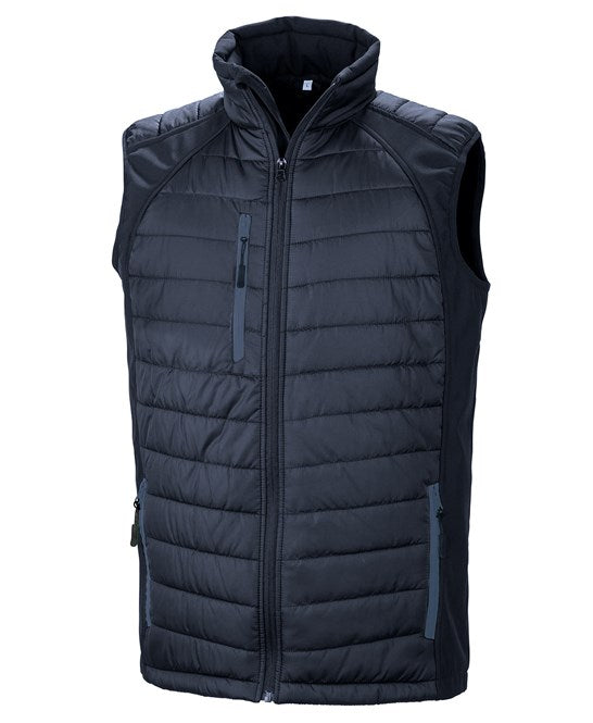 4 x Padded Softshell Bodywarmers in Navy Navy* by Print Lab Deals — Custom branded clothing by Print Press, featuring premium embroidery produced in our specialist print lab in the UK.