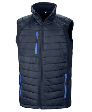 16 x Padded Softshell Bodywarmers in Navy Royal* by Print Lab Deals — Custom branded clothing by Print Press, featuring premium embroidery produced in our specialist print lab in the UK.