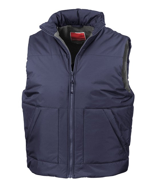 2 x Fleece-Lined Bodywarmer by Result in by Print Lab Deals — Custom branded clothing by Print Press, featuring premium embroidery produced in our specialist print lab in the UK.