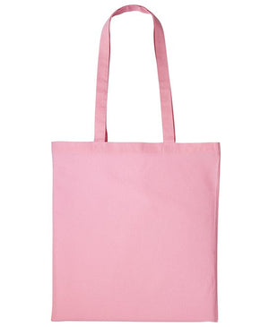 100 x Classic Tote Bag by Nutshell in Light Pink by Print Lab Deals — Custom branded clothing by Print Press, featuring premium embroidery produced in our specialist print lab in the UK.