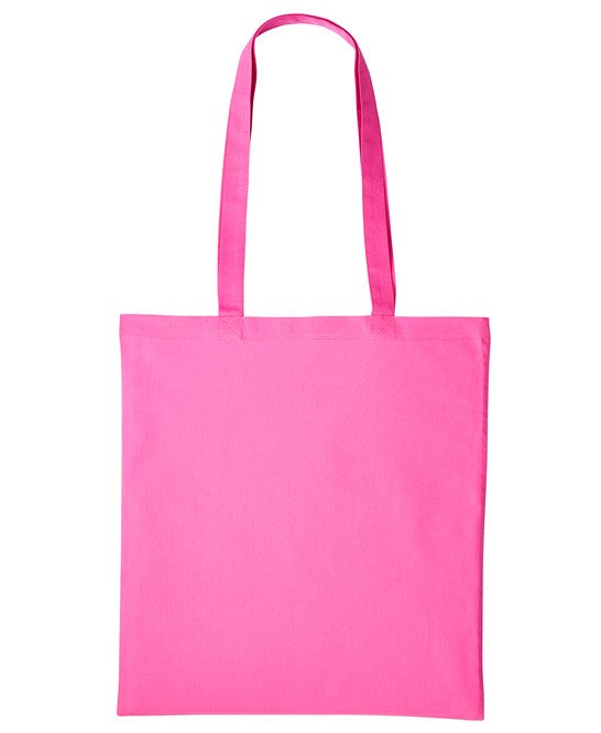 100 x Classic Tote Bag by Nutshell in Mid Pink by Print Lab Deals — Custom branded clothing by Print Press, featuring premium embroidery produced in our specialist print lab in the UK.