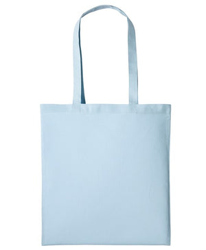 50 x Classic Tote Bag by Nutshell in Pastel Blue by Print Lab Deals — Custom branded clothing by Print Press, featuring premium embroidery produced in our specialist print lab in the UK.