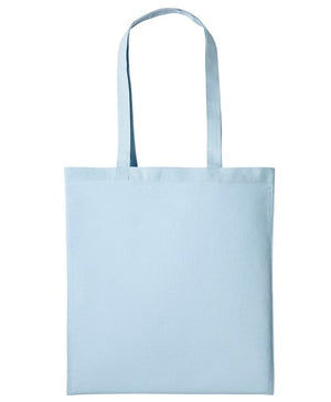 100 x Classic Tote Bag by Nutshell in Pastel Blue by Print Lab Deals — Custom branded clothing by Print Press, featuring premium embroidery produced in our specialist print lab in the UK.