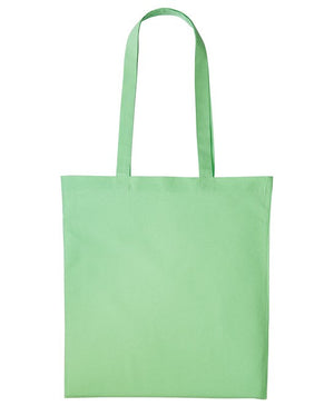100 x Classic Tote Bag by Nutshell in Pastel Green by Print Lab Deals — Custom branded clothing by Print Press, featuring premium embroidery produced in our specialist print lab in the UK.