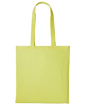 50 x Classic Tote Bag by Nutshell in Pastel Lemon by Print Lab Deals — Custom branded clothing by Print Press, featuring premium embroidery produced in our specialist print lab in the UK.