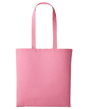 100 x Classic Tote Bag by Nutshell in Pastel Pink by Print Lab Deals — Custom branded clothing by Print Press, featuring premium embroidery produced in our specialist print lab in the UK.
