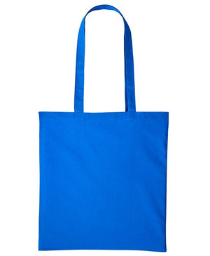100 x Classic Tote Bag by Nutshell in Sapphire by Print Lab Deals — Custom branded clothing by Print Press, featuring premium embroidery produced in our specialist print lab in the UK.