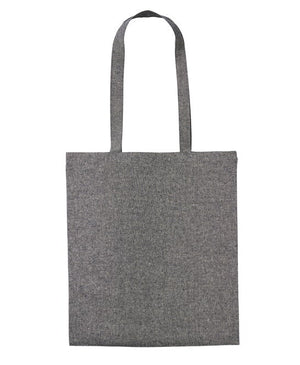 60 x Recycled Cotton Bag by Nutshell in Black Marl by Print Lab Deals — Custom branded clothing by Print Press, featuring premium embroidery produced in our specialist print lab in the UK.