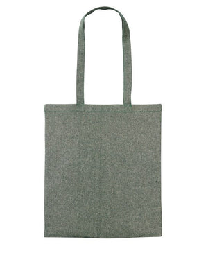 60 x Recycled Cotton Bag by Nutshell in Green Marl by Print Lab Deals — Custom branded clothing by Print Press, featuring premium embroidery produced in our specialist print lab in the UK.