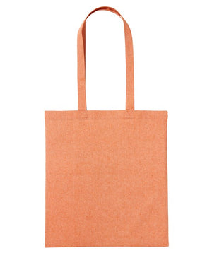 20 x Recycled Cotton Bag by Nutshell in Orange Marl by Print Lab Deals — Custom branded clothing by Print Press, featuring premium embroidery produced in our specialist print lab in the UK.