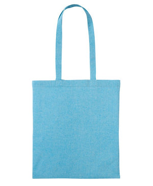20 x Recycled Cotton Bag by Nutshell in Sky Blue Marl by Print Lab Deals — Custom branded clothing by Print Press, featuring premium embroidery produced in our specialist print lab in the UK.