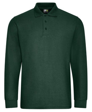 10 x Long Sleeve Polos by Pro RTX in Bottle Green by Print Lab Deals — Custom branded clothing by Print Press, featuring premium embroidery produced in our specialist print lab in the UK.