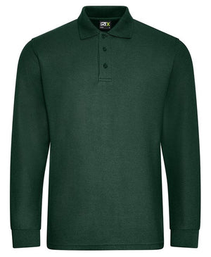 150 x Long Sleeve Polos by Pro RTX in Bottle Green by Print Lab Deals — Custom branded clothing by Print Press, featuring premium embroidery produced in our specialist print lab in the UK.