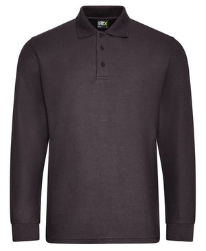 10 x Long Sleeve Polos by Pro RTX in Charcoal by Print Lab Deals — Custom branded clothing by Print Press, featuring premium embroidery produced in our specialist print lab in the UK.