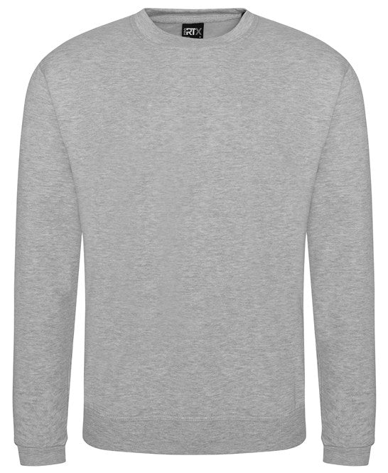 96 x Workwear Sweaters by Pro RTX in Heather Grey by Print Lab Deals — Custom branded clothing by Print Press, featuring premium embroidery produced in our specialist print lab in the UK.