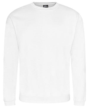 24 x Workwear Sweaters by Pro RTX in White by Print Lab Deals — Custom branded clothing by Print Press, featuring premium embroidery produced in our specialist print lab in the UK.