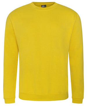 48 x Workwear Sweaters by Pro RTX in Yellow by Print Lab Deals — Custom branded clothing by Print Press, featuring premium embroidery produced in our specialist print lab in the UK.