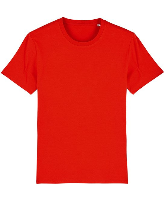 10 x Best Organic Tee's by Stanley/Stella in Bright Red by Print Lab Deals — Custom branded clothing by Print Press, featuring premium embroidery produced in our specialist print lab in the UK.
