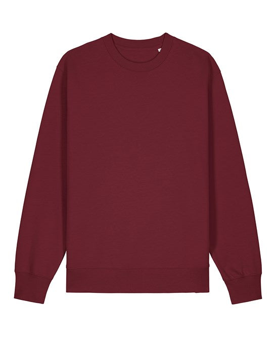 24 x Stanley/Stella Crew Sweatshirts in Burgundy by Print Lab Deals — Custom branded clothing by Print Press, featuring premium embroidery produced in our specialist print lab in the UK.