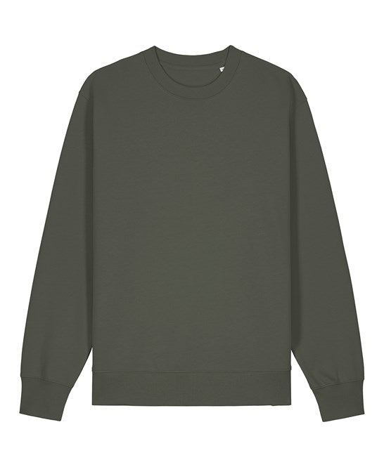 12 x Stanley/Stella Crew Sweatshirts in Khaki by Print Lab Deals — Custom branded clothing by Print Press, featuring premium embroidery produced in our specialist print lab in the UK.