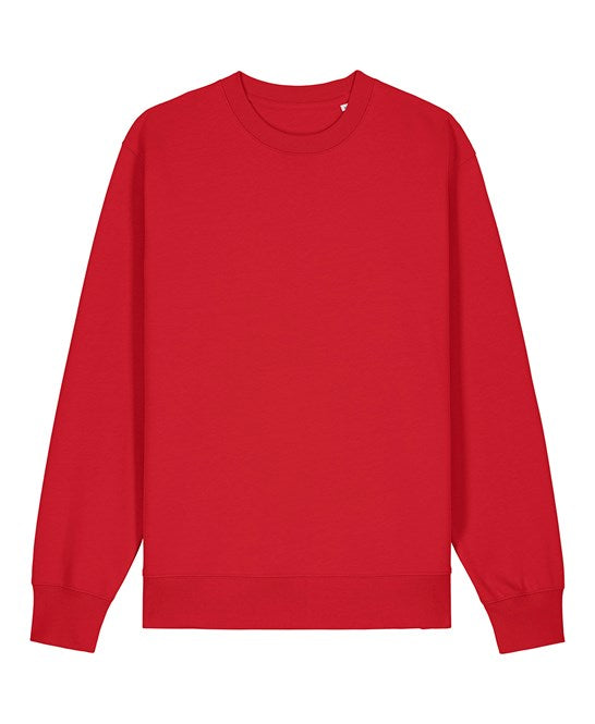 96 x Stanley/Stella Crew Sweatshirts in Red by Print Lab Deals — Custom branded clothing by Print Press, featuring premium embroidery produced in our specialist print lab in the UK.