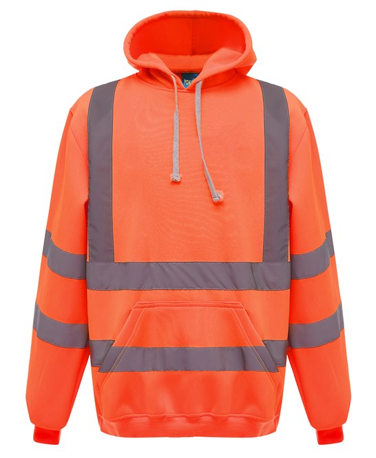 80 x Hi-Vis Hoodies by Yoko in Orange by Print Lab Deals — Custom branded clothing by Print Press, featuring premium embroidery produced in our specialist print lab in the UK.