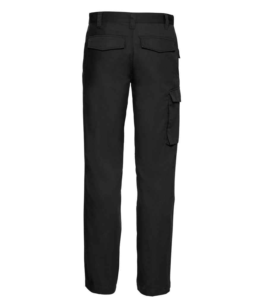 Russell Work Trousers in by Russell — Custom branded clothing by Print Press, featuring premium embroidery produced in our specialist print lab in the UK.