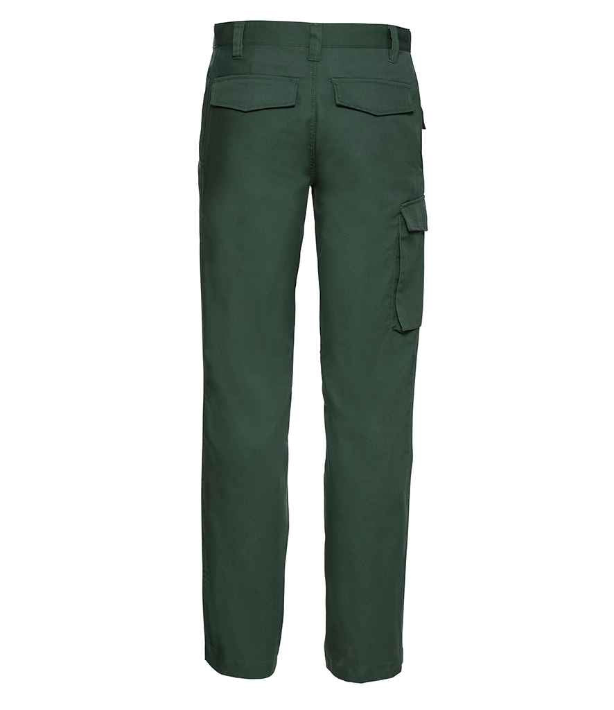 Russell Work Trousers in by Russell — Custom branded clothing by Print Press, featuring premium embroidery produced in our specialist print lab in the UK.