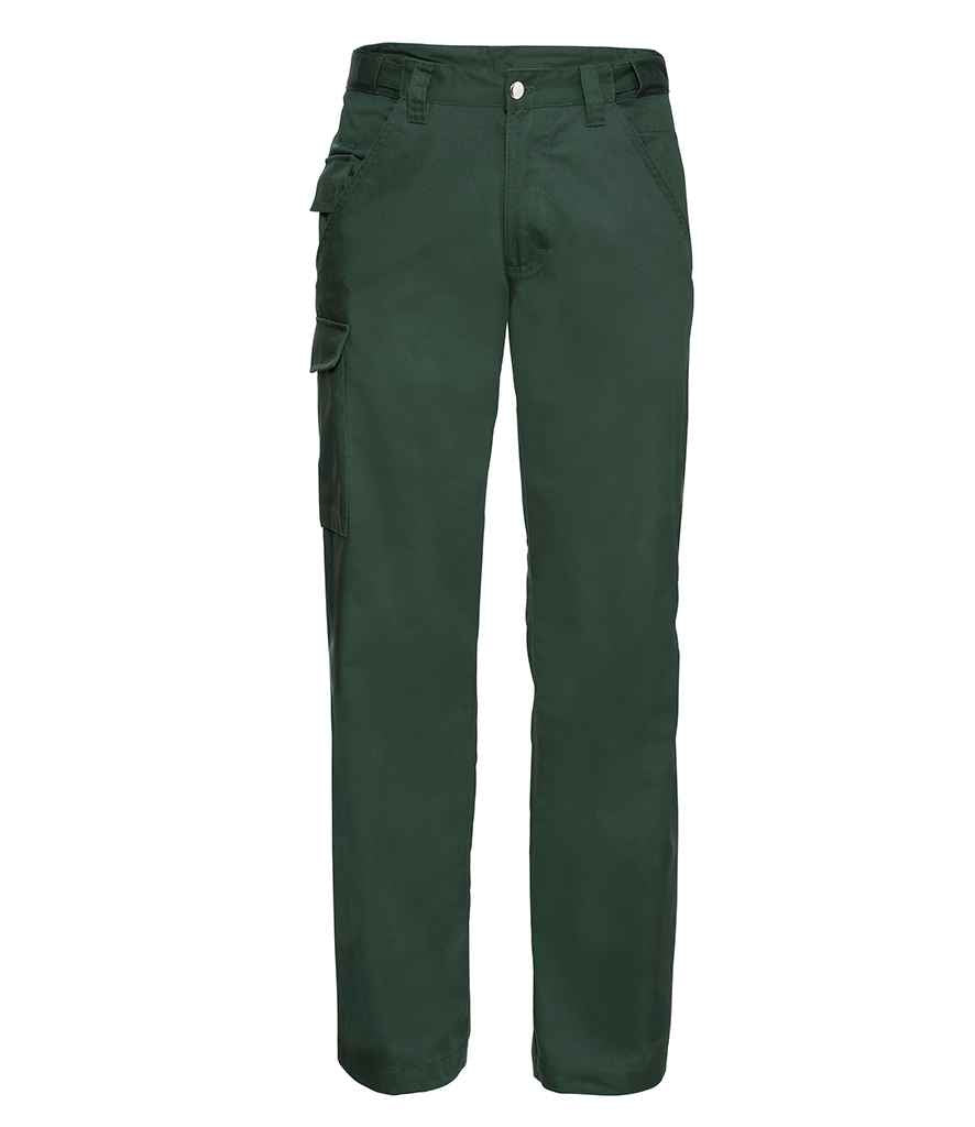 Russell Work Trousers in by Russell — Custom branded clothing by Print Press, featuring premium embroidery produced in our specialist print lab in the UK.