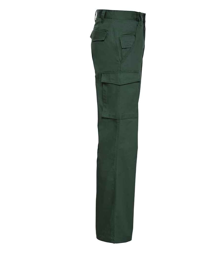 Russell Work Trousers in by Russell — Custom branded clothing by Print Press, featuring premium embroidery produced in our specialist print lab in the UK.