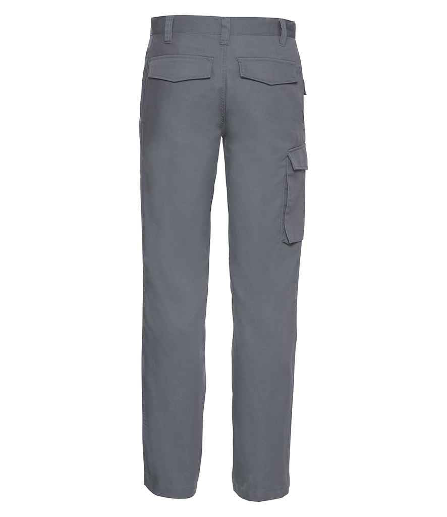 Russell Work Trousers in by Russell — Custom branded clothing by Print Press, featuring premium embroidery produced in our specialist print lab in the UK.