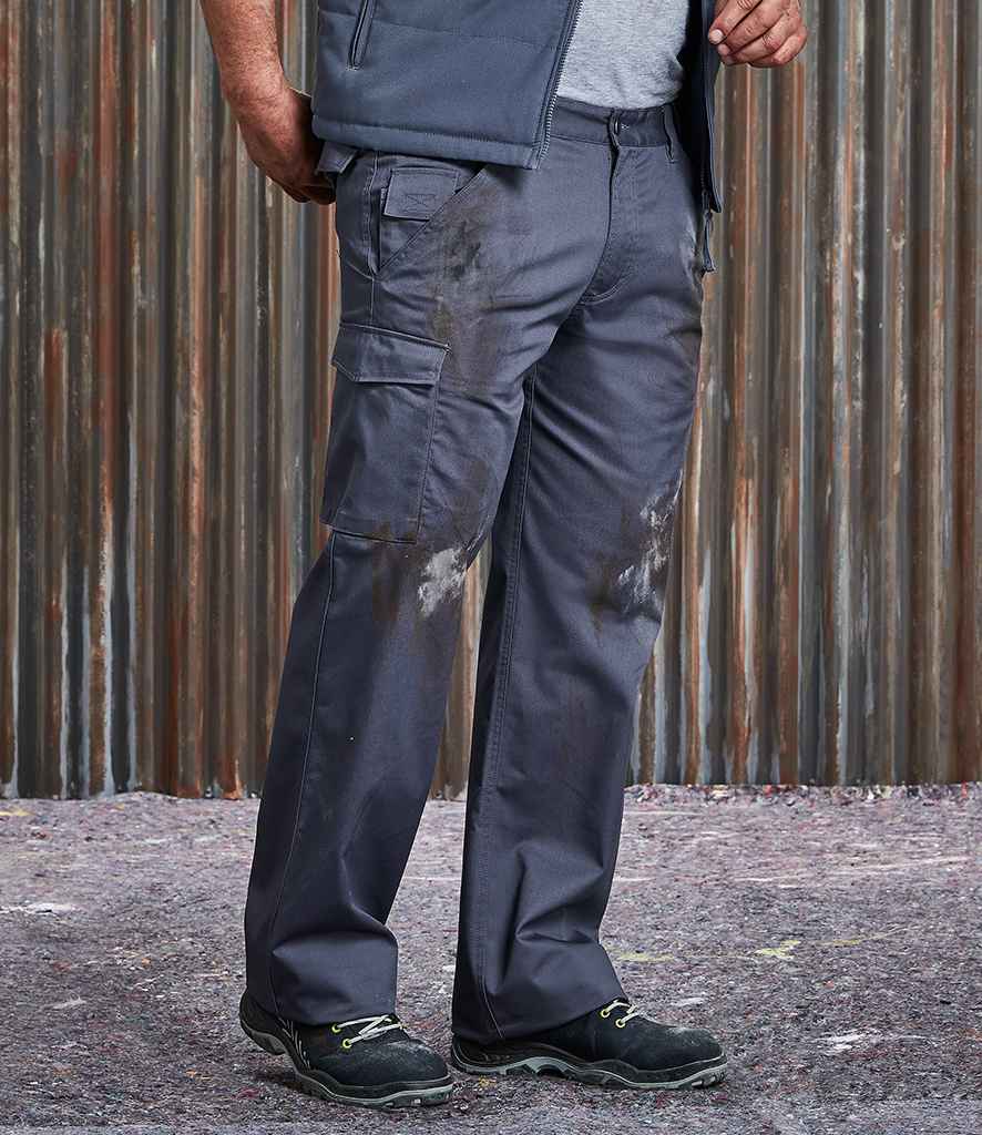 Russell Work Trousers in by Russell — Custom branded clothing by Print Press, featuring premium embroidery produced in our specialist print lab in the UK.