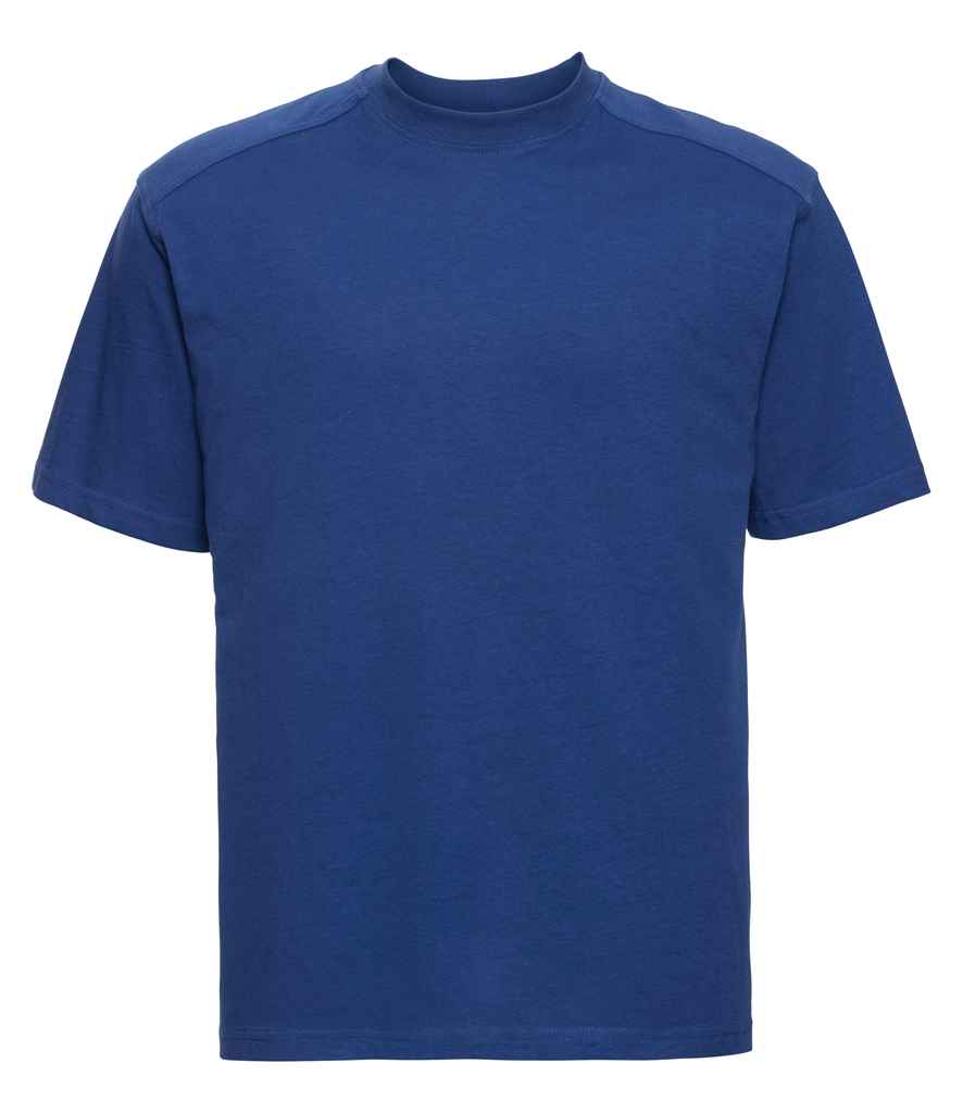 Russell Heavyweight T-Shirt in Bright Royal by Russell — Custom branded clothing by Print Press, featuring premium embroidery produced in our specialist print lab in the UK.