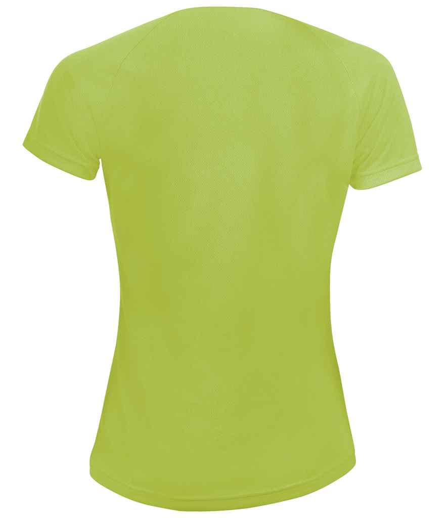 SOLS Ladies Sporty Performance T-Shirt in by SOL'S — Custom branded clothing by Print Press, featuring premium embroidery produced in our specialist print lab in the UK.
