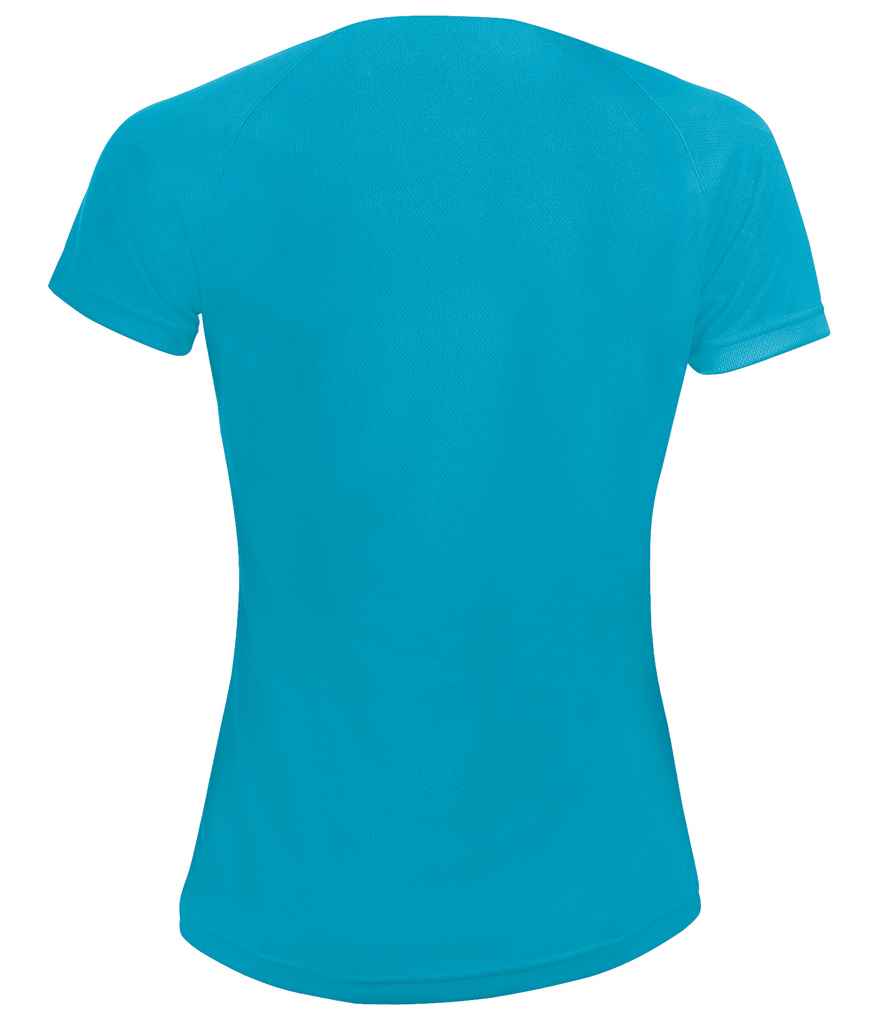 SOLS Ladies Sporty Performance T-Shirt in by SOL'S — Custom branded clothing by Print Press, featuring premium embroidery produced in our specialist print lab in the UK.