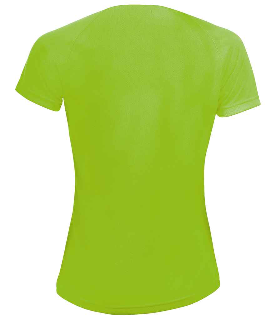 SOLS Ladies Sporty Performance T-Shirt in by SOL'S — Custom branded clothing by Print Press, featuring premium embroidery produced in our specialist print lab in the UK.