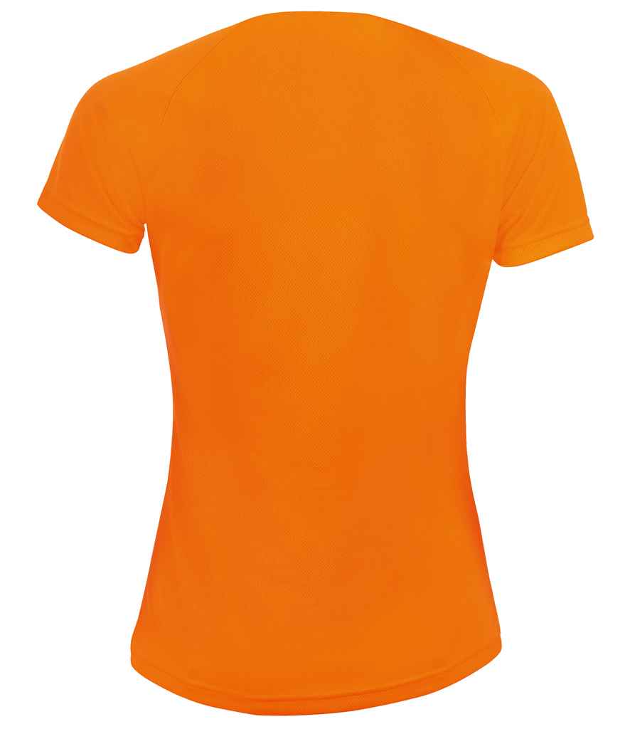 SOLS Ladies Sporty Performance T-Shirt in by SOL'S — Custom branded clothing by Print Press, featuring premium embroidery produced in our specialist print lab in the UK.