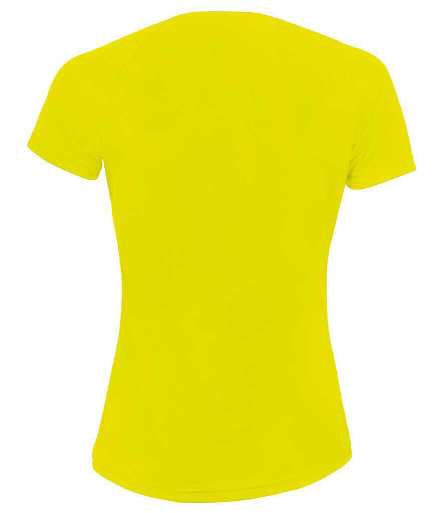 SOLS Ladies Sporty Performance T-Shirt in by SOL'S — Custom branded clothing by Print Press, featuring premium embroidery produced in our specialist print lab in the UK.