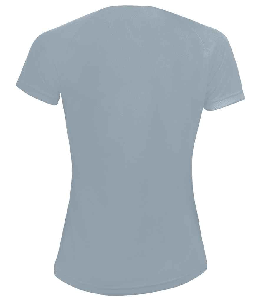 SOLS Ladies Sporty Performance T-Shirt in by SOL'S — Custom branded clothing by Print Press, featuring premium embroidery produced in our specialist print lab in the UK.