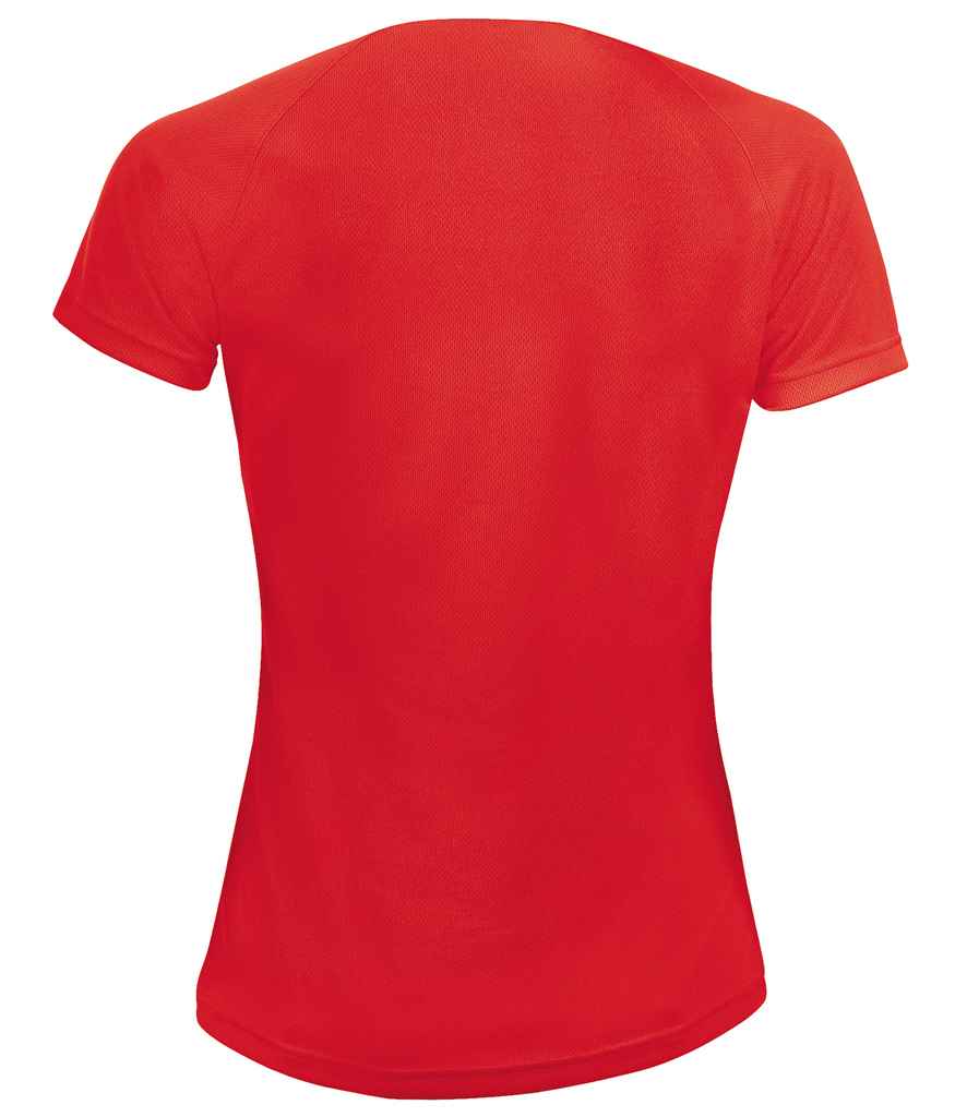SOLS Ladies Sporty Performance T-Shirt in by SOL'S — Custom branded clothing by Print Press, featuring premium embroidery produced in our specialist print lab in the UK.