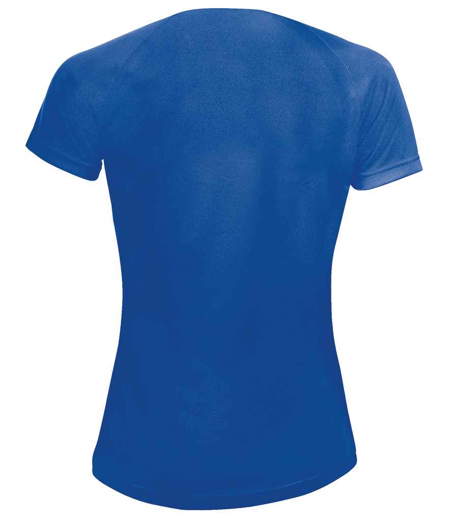 SOLS Ladies Sporty Performance T-Shirt in by SOL'S — Custom branded clothing by Print Press, featuring premium embroidery produced in our specialist print lab in the UK.