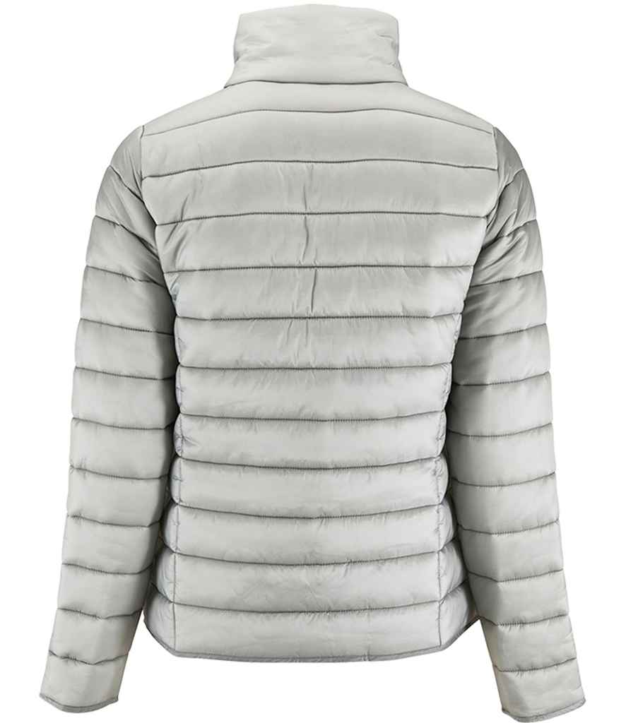 SOLS Ladies Ride Padded Jacket in by SOL'S — Custom branded clothing by Print Press, featuring premium embroidery produced in our specialist print lab in the UK.