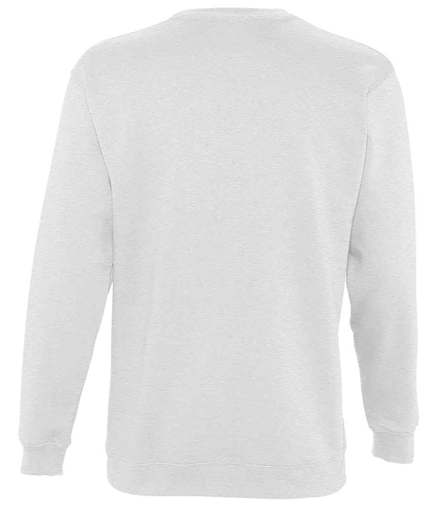 SOLS Unisex Supreme Sweatshirt in by SOL'S — Custom branded clothing by Print Press, featuring premium embroidery produced in our specialist print lab in the UK.