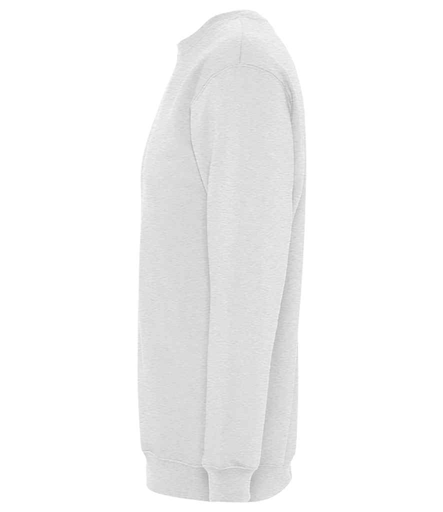 SOLS Unisex Supreme Sweatshirt in by SOL'S — Custom branded clothing by Print Press, featuring premium embroidery produced in our specialist print lab in the UK.