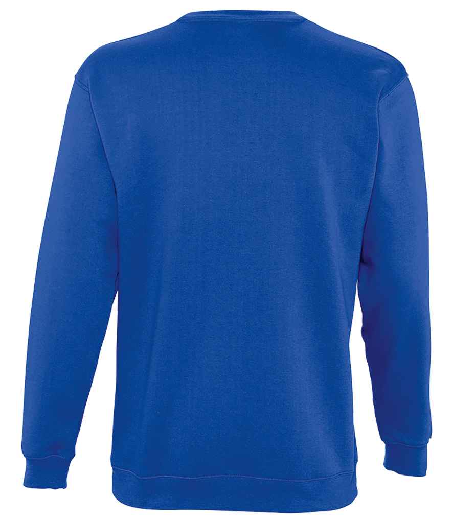 SOLS Unisex Supreme Sweatshirt in by SOL'S — Custom branded clothing by Print Press, featuring premium embroidery produced in our specialist print lab in the UK.