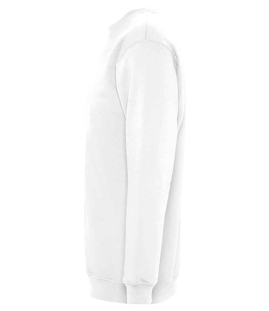 SOLS Unisex Supreme Sweatshirt in by SOL'S — Custom branded clothing by Print Press, featuring premium embroidery produced in our specialist print lab in the UK.