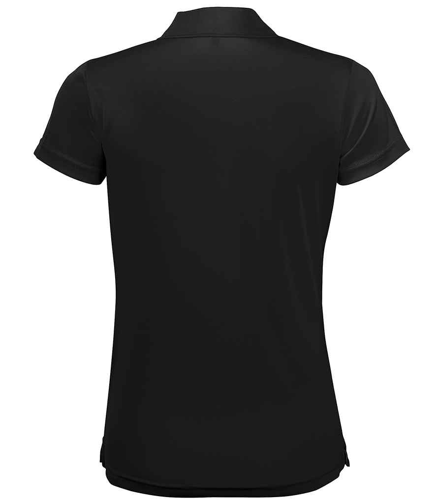SOLS Ladies Performer Piqué Polo Shirt in by SOL'S — Custom branded clothing by Print Press, featuring premium embroidery produced in our specialist print lab in the UK.