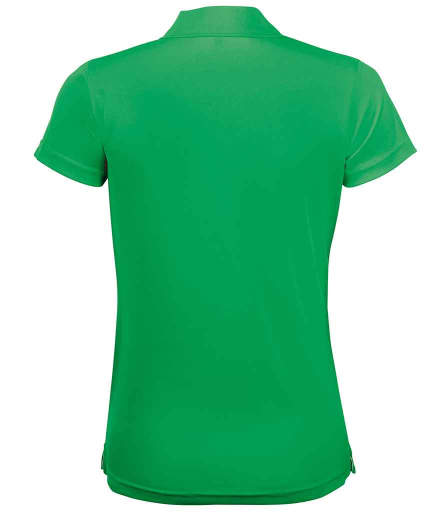 SOLS Ladies Performer Piqué Polo Shirt in by SOL'S — Custom branded clothing by Print Press, featuring premium embroidery produced in our specialist print lab in the UK.
