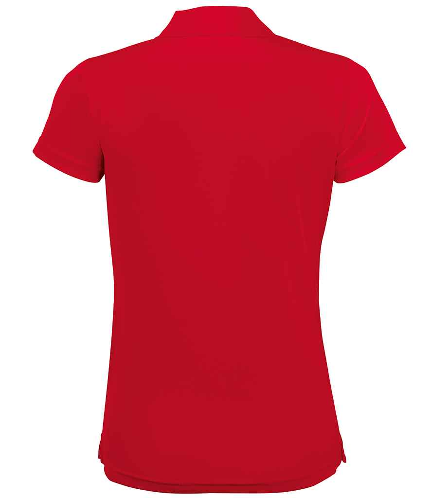 SOLS Ladies Performer Piqué Polo Shirt in by SOL'S — Custom branded clothing by Print Press, featuring premium embroidery produced in our specialist print lab in the UK.